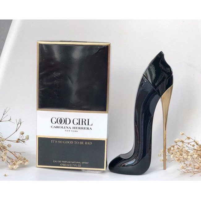 Nước Hoa Nữ Good Girl Carolina Herrera Guốc Đen Chai Full 80ml, nước hoa guốc đen GIá rẻ, shop nước hoa giá sỉ