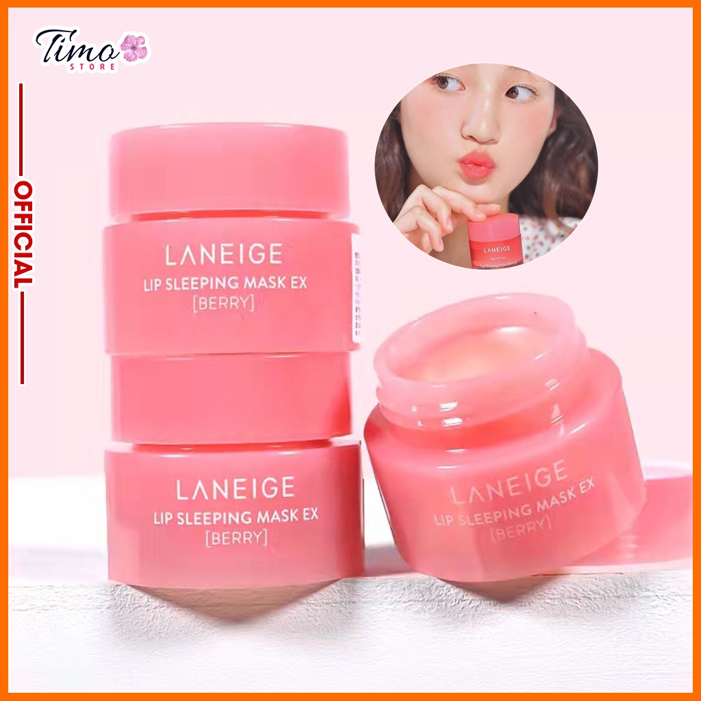 Mặt nạ ngủ môi Hàn Quốc Laneige Special Care Lip Sleeping Mask ủ môi giảm thâm môi, làm hồng và mềm môi | TM011