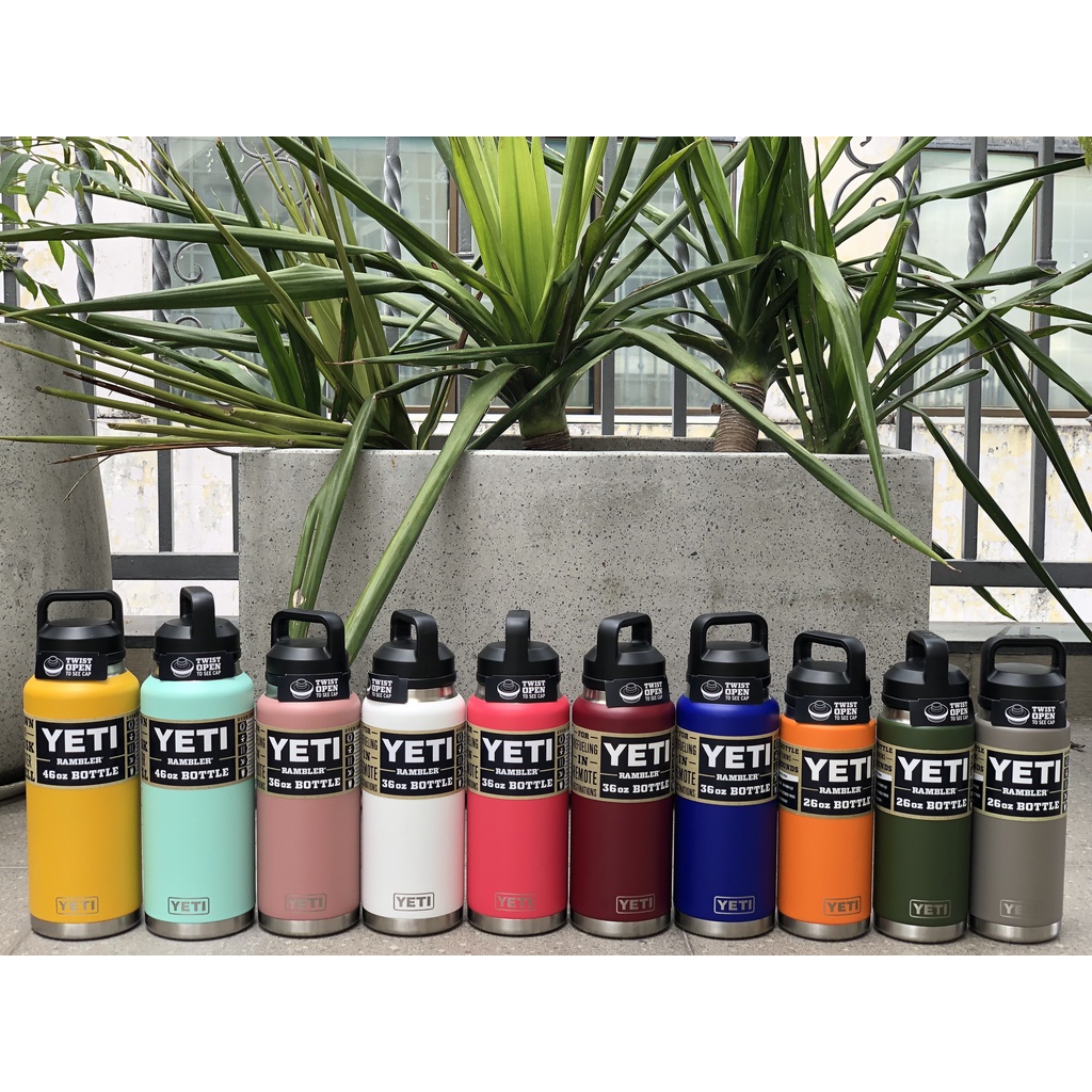[CHÍNH HÃNG] Bình giữ nhiệt YETI  18oz - 26oz - 36oz - 46oz
