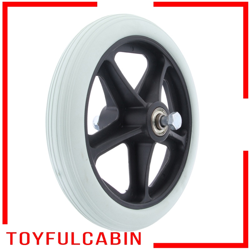 [Hàng mới về] Set 2 bánh xe lăn trước 7 inch thay thế chuyên dụng cho xe lăn