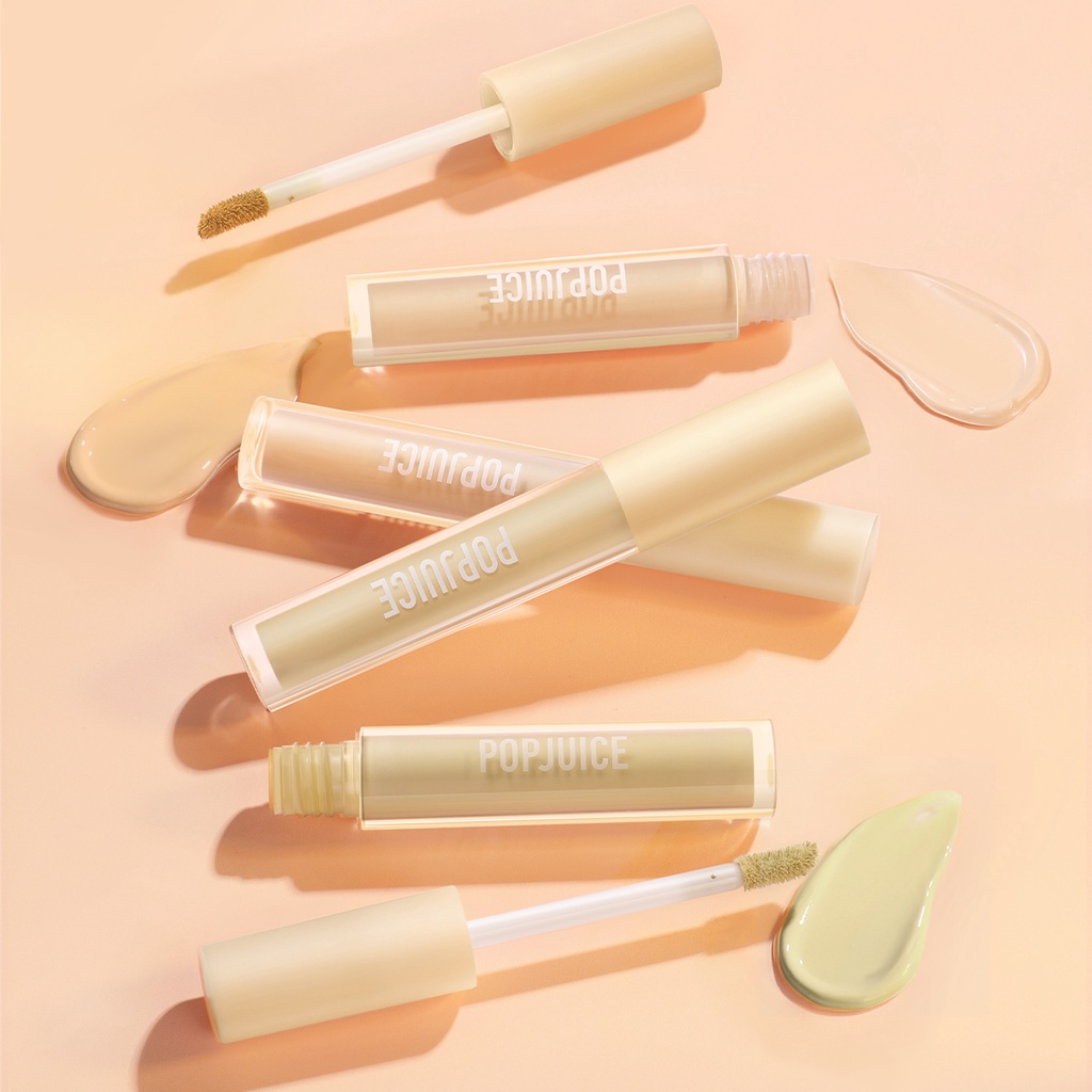 Kem Che Khuyết POPJUICE Điểm Dạng Lỏng Popfeel Trọng Lượng Nhẹ Chống Mồ Hôi