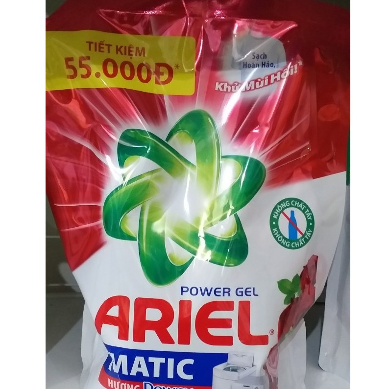 Nước Giặt Ariel Matic Túi 2,4Kg