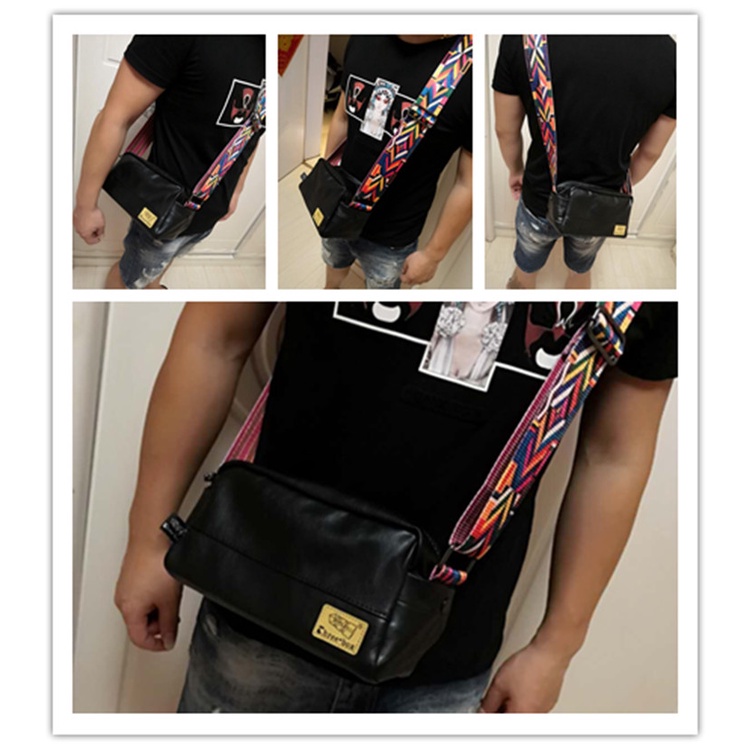 Túi Đeo Một Vai Ruy Băng Túi Vuông Nhỏ Thể Thao Nam Nữ Đeo Chéo