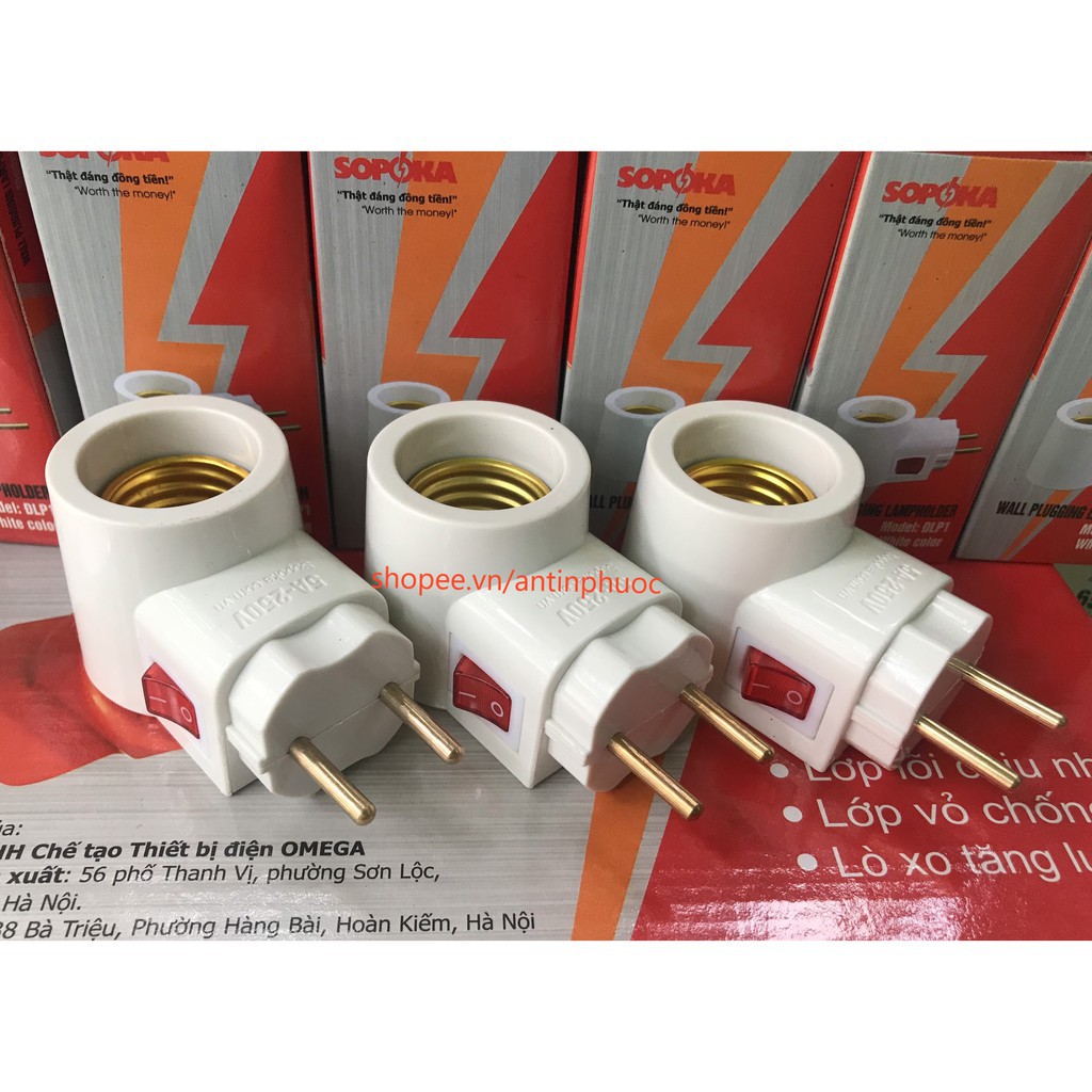 Đuôi đèn có công tắc  Sopoka DLP1(50W)