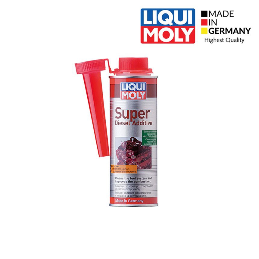 Phụ Gia Súc Béc Dầu Cao Cấp Liqui Moly Super Diesel Additive 1806 (250ml) [HÀNG NHẬP KHẨU CHÍNH HÃNG TỪ ĐỨC]