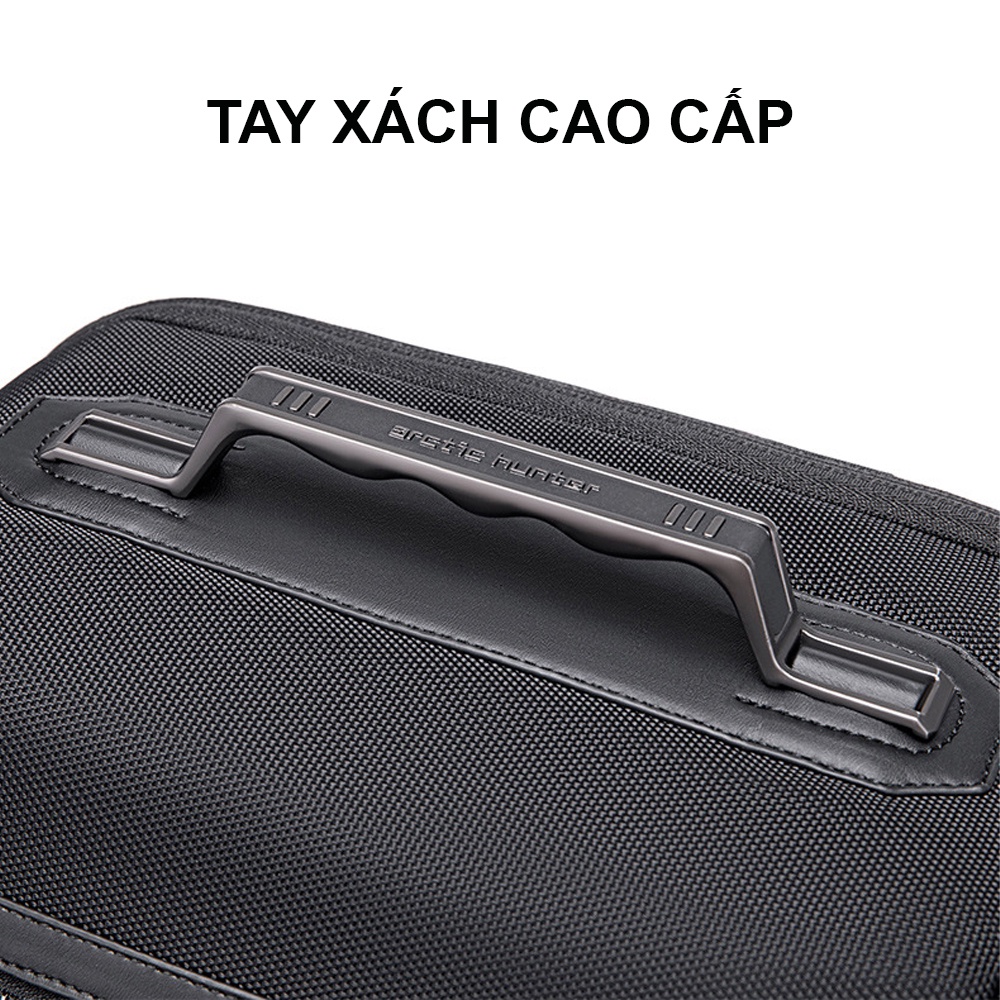 Balo laptop văn phòng cao cấp Arctic Hunter B00499 kiểu dáng thời trang chất liệu vải polyester chống thấm nước
