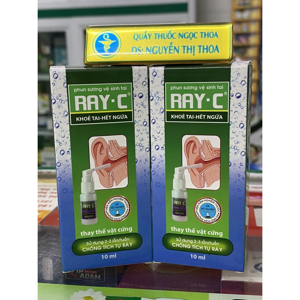 ✅✅ Vệ sinh tai Ray C  10ml