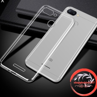 Ốp lưng dẻo Xiaomi Redmi 6 trong suốt