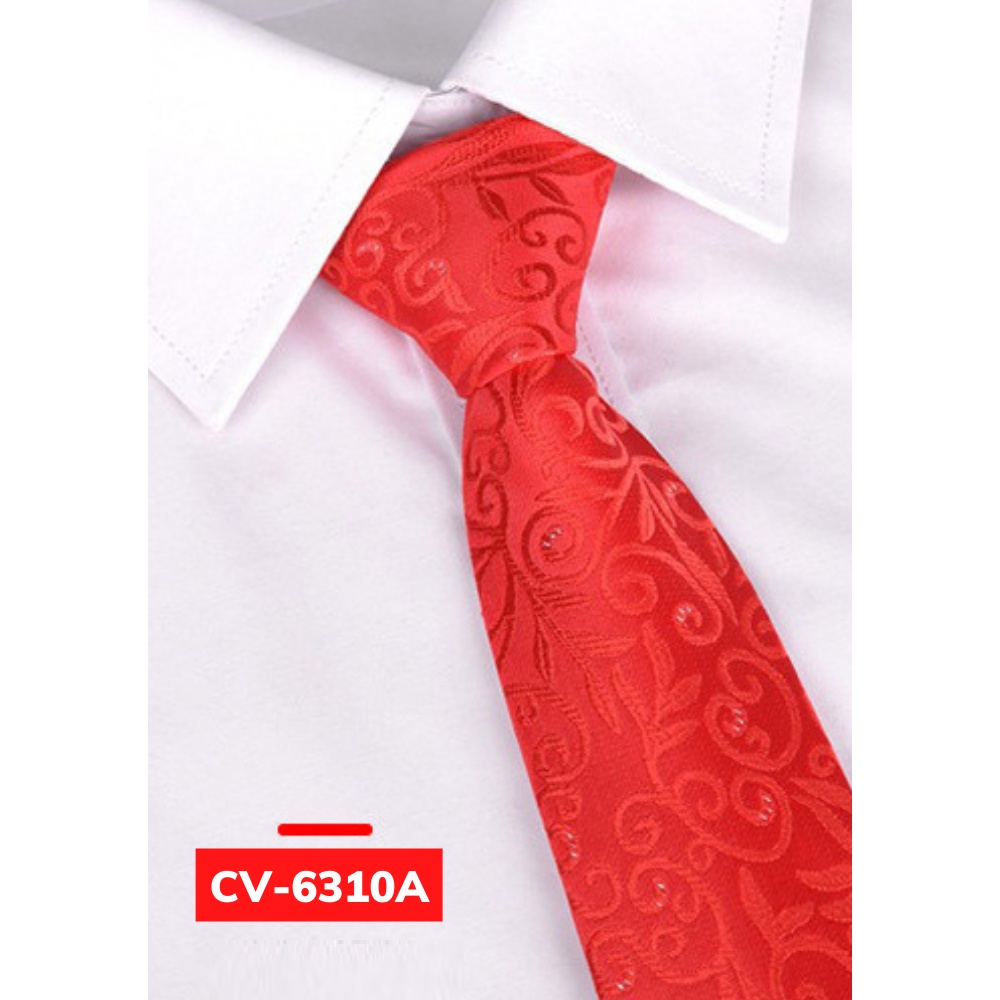 Cà vạt 6cm thắt sẵn cao cấp phong cách Hàn Quốc, Cavat MC, Cravat chú rể, Calavat dự tiệc, Cravat chụp ảnh CV-6310
