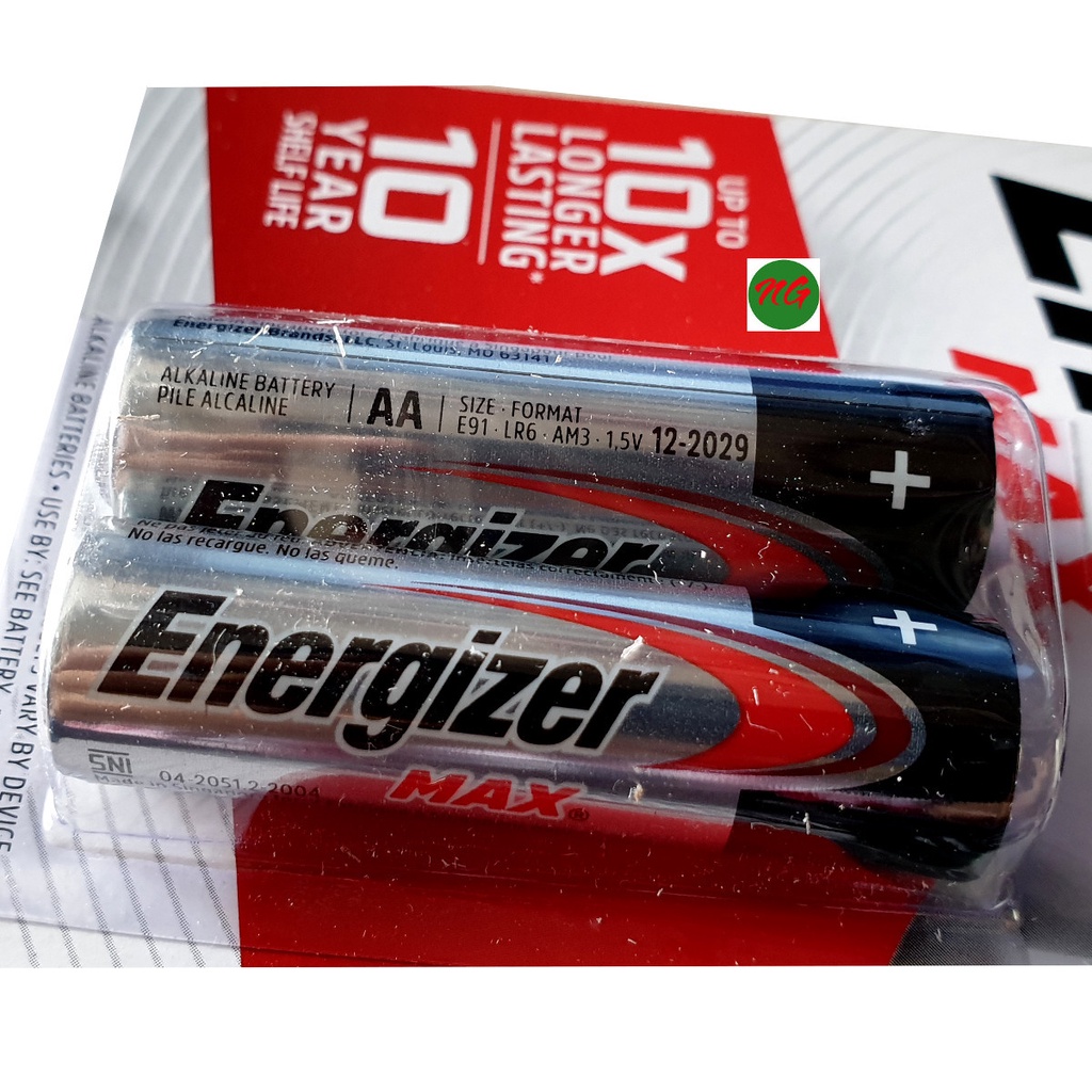 Bộ 12 viên pin tiểu AAA ( 3A)  hoặc AA ( 2A) ENERGIZER Max dòng alkaline 1.5V