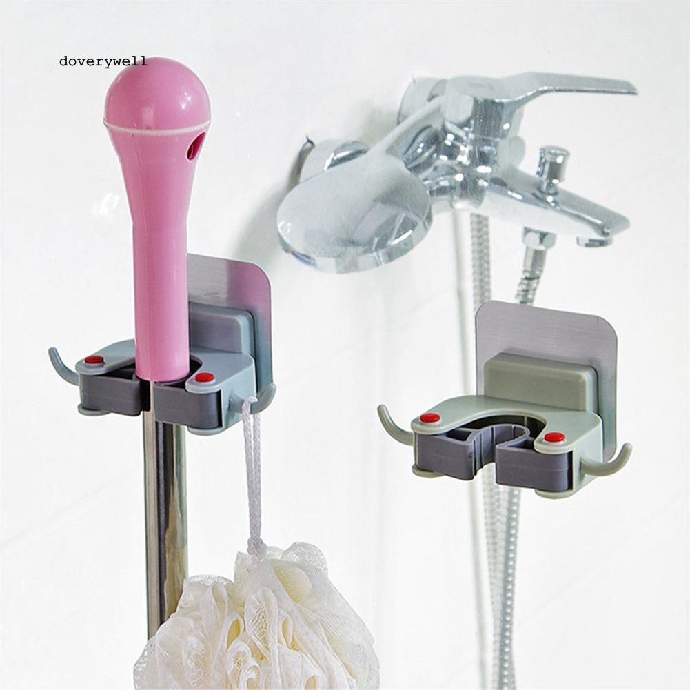 Móc dán tường treo cây lau nhà tiện lợi