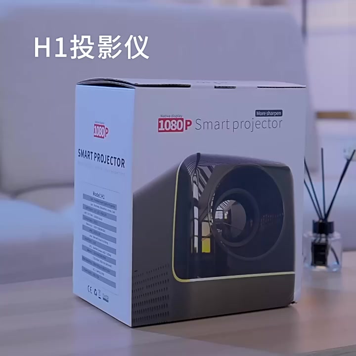 Máy Chiếu Mini Beemi H1 Full HD 1080P Wifi, Bluetooth HDMI USB AV Hệ Điều Hành Android 9.0 Bảo Hành 6 Tháng | BigBuy360 - bigbuy360.vn