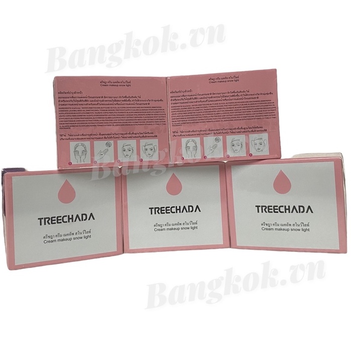 KEM NỀN MAKEUP DƯỠNG DA TREE CHADA