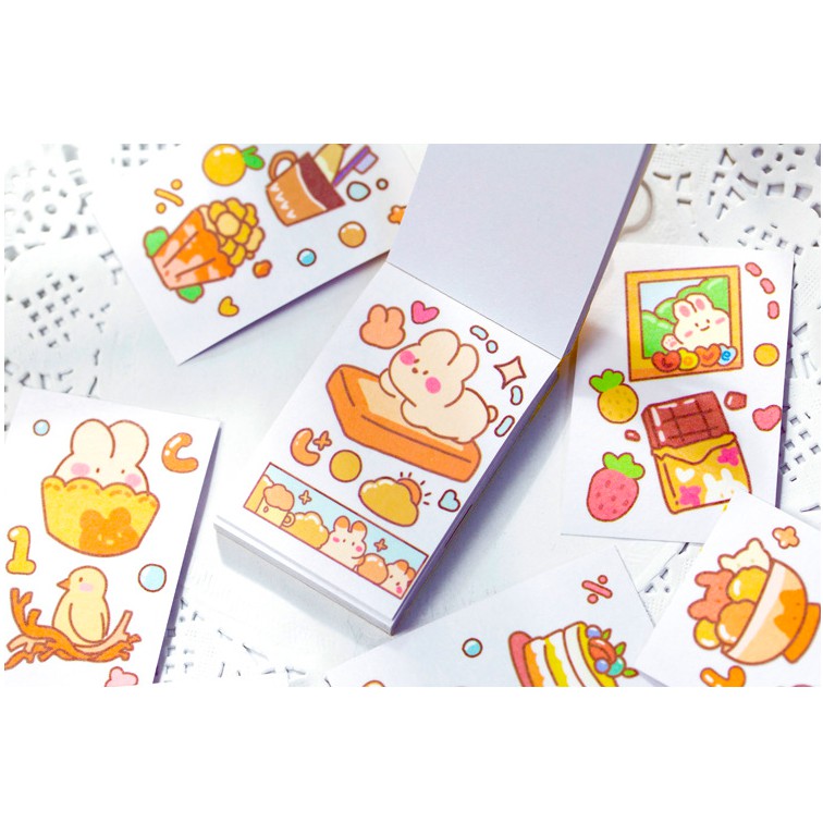 Sticker Washi dạng sổ tay mini