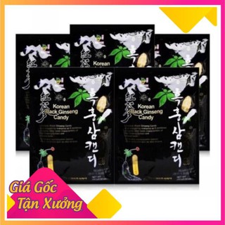 Kẹo hắc sâm deadong hàn quốc thư giãn đầu óc sảng khoái tinh thần 4 gói ×250g