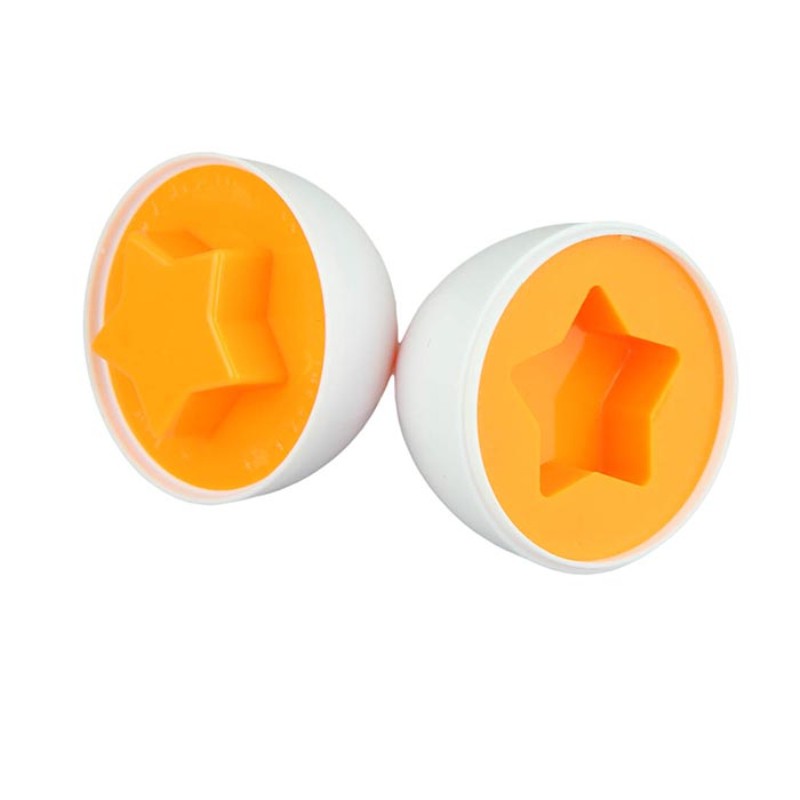 Set 6 quả trứng đồ chơi phát triển trí thông minh cho bé
