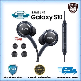 Tai Nghe Samsung AKG S10💝CAO CẤP💝Tai Nghe Nhét Tai Âm Thanh Tuyệt Hảo (Tặng Kèm 4 Nút Tai Thay Thế) - Hàng Full Hộp