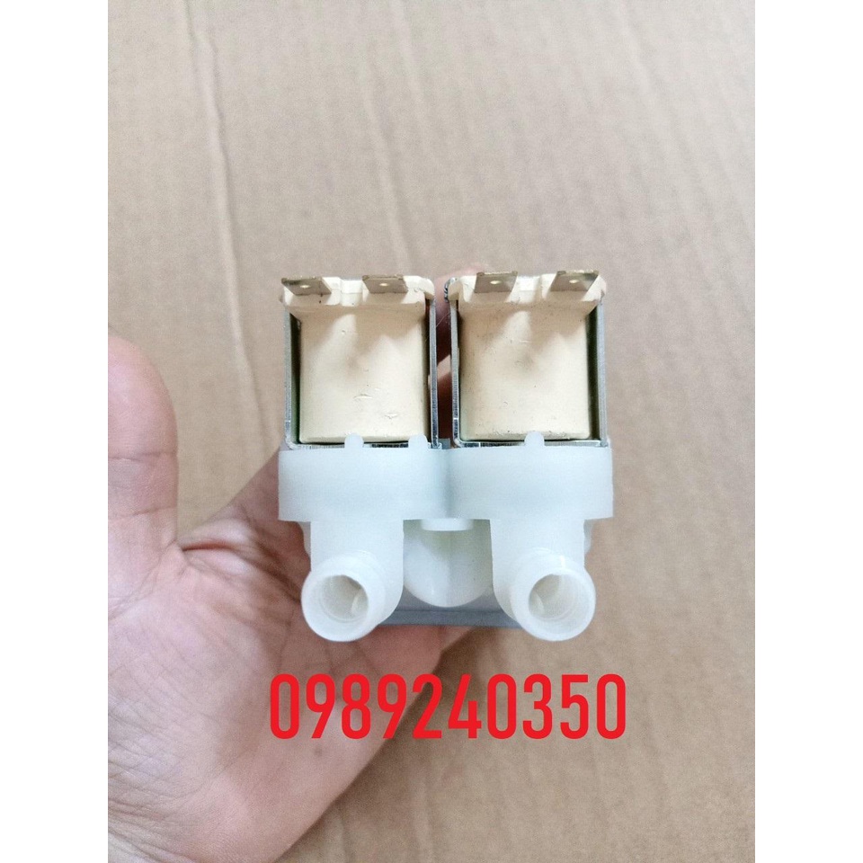 Van cấp nước đôi máy giặt LG, Samsung cửa trước, lồng ngang chính hãng