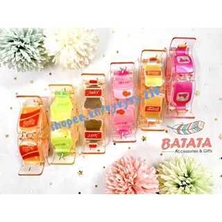 Kẹp Càng Cua Trong Suốt Hoạ Tiết Nước Giải Khát Cực Cool 🥤