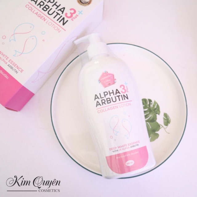 DƯỠNG THỂ ALPHA ARBUTIN COLLAGEN 3 PLUS