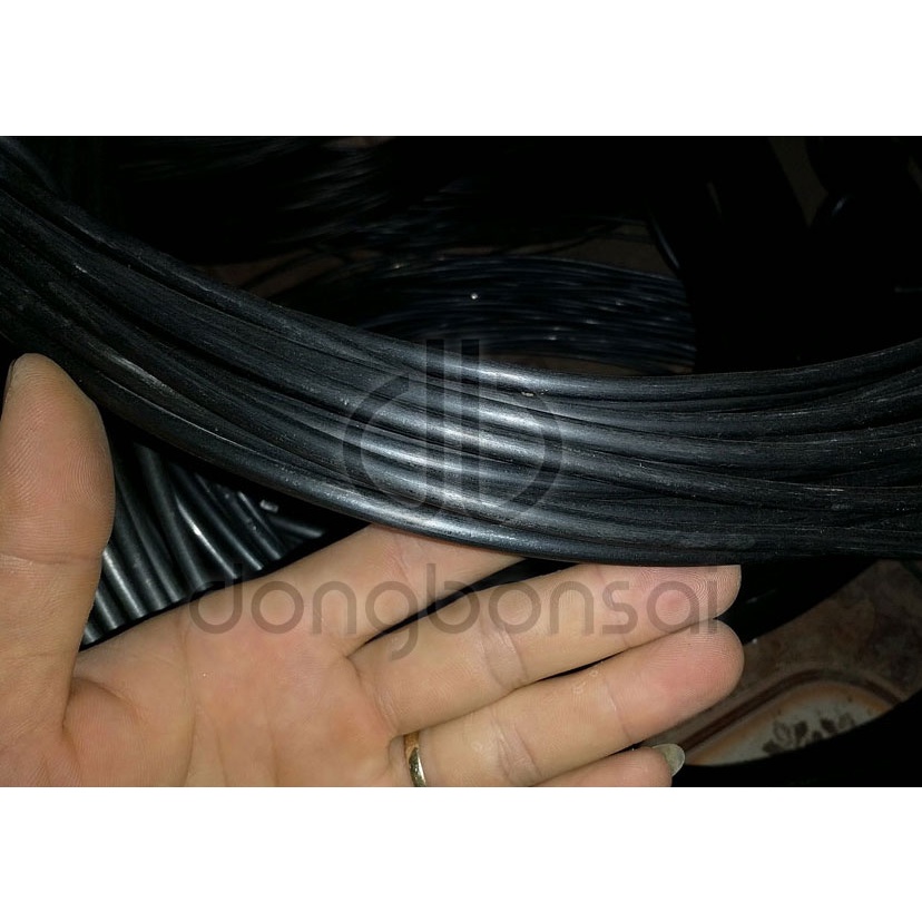 Dây nhôm mạ đen uốn cây bonsai đóng gói 1kg