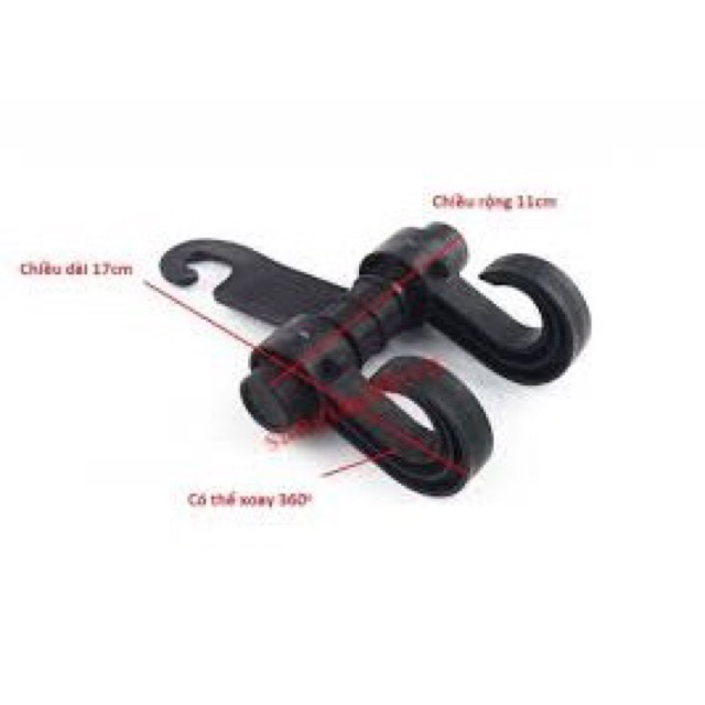 Móc Treo Đồ Gắn Trên Ghế Xe Ô Tô