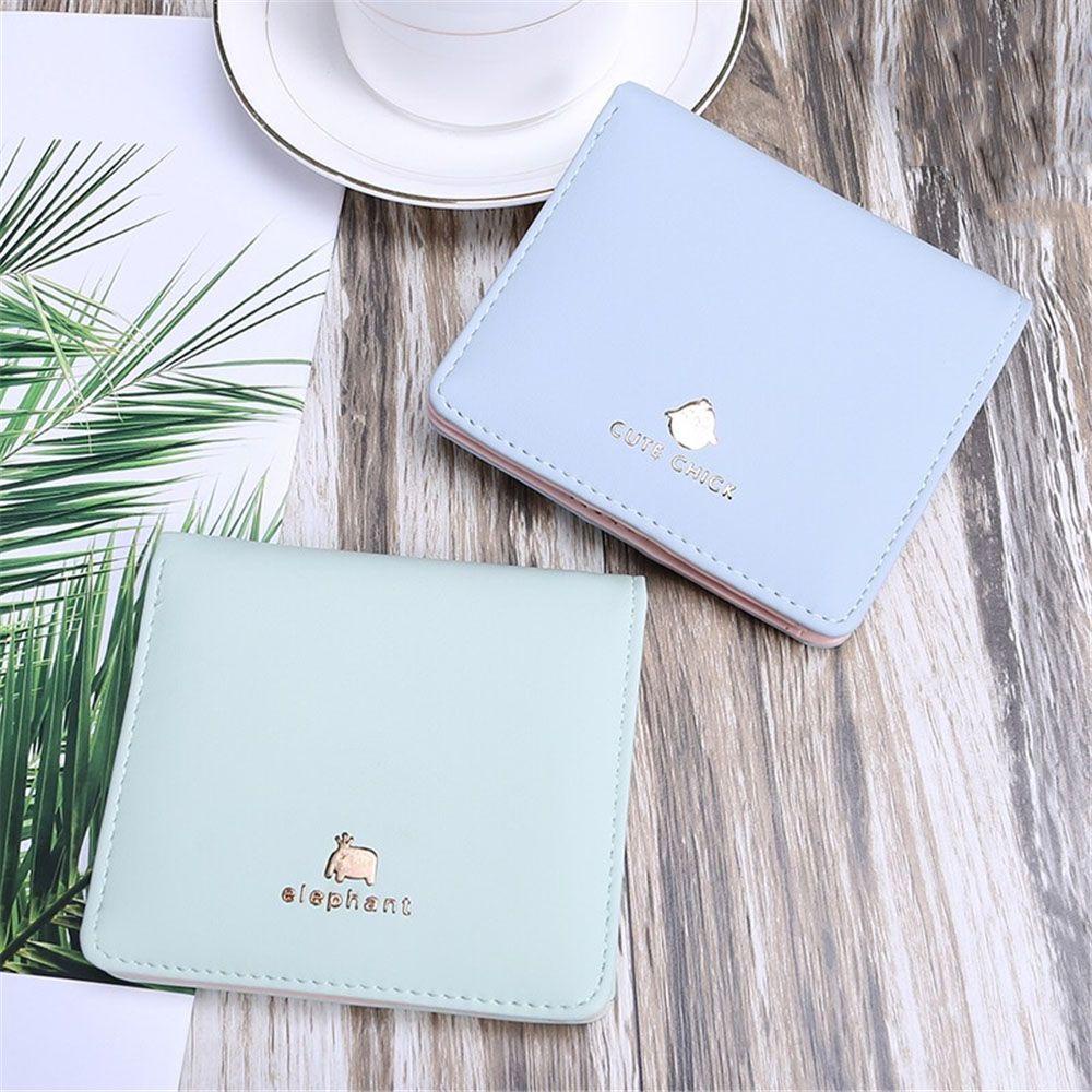 SOFTNESS Ví Ngắn Gập Đôi Thời Trang Cho Học Sinh