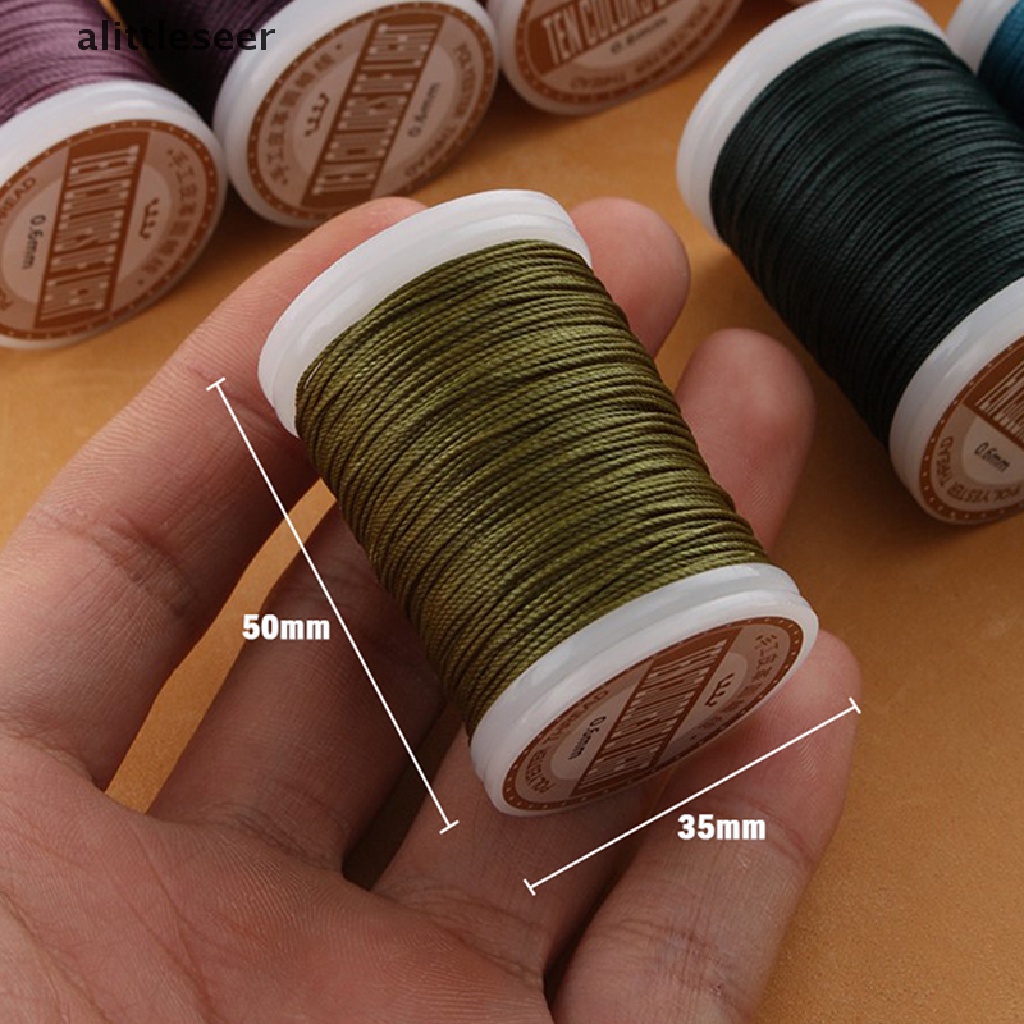 Cuộn Chỉ Sáp Tròn 0.6 mm Làm Đồ Da Thủ Công ER 2021