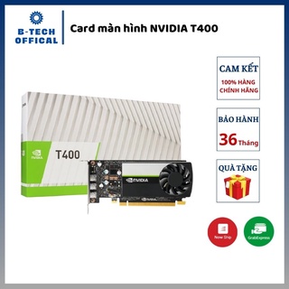 Card màn hình NVIDIA T400 2GB GDDR6, 64-bit, 3x mini DisplayPort - Hàng thumbnail