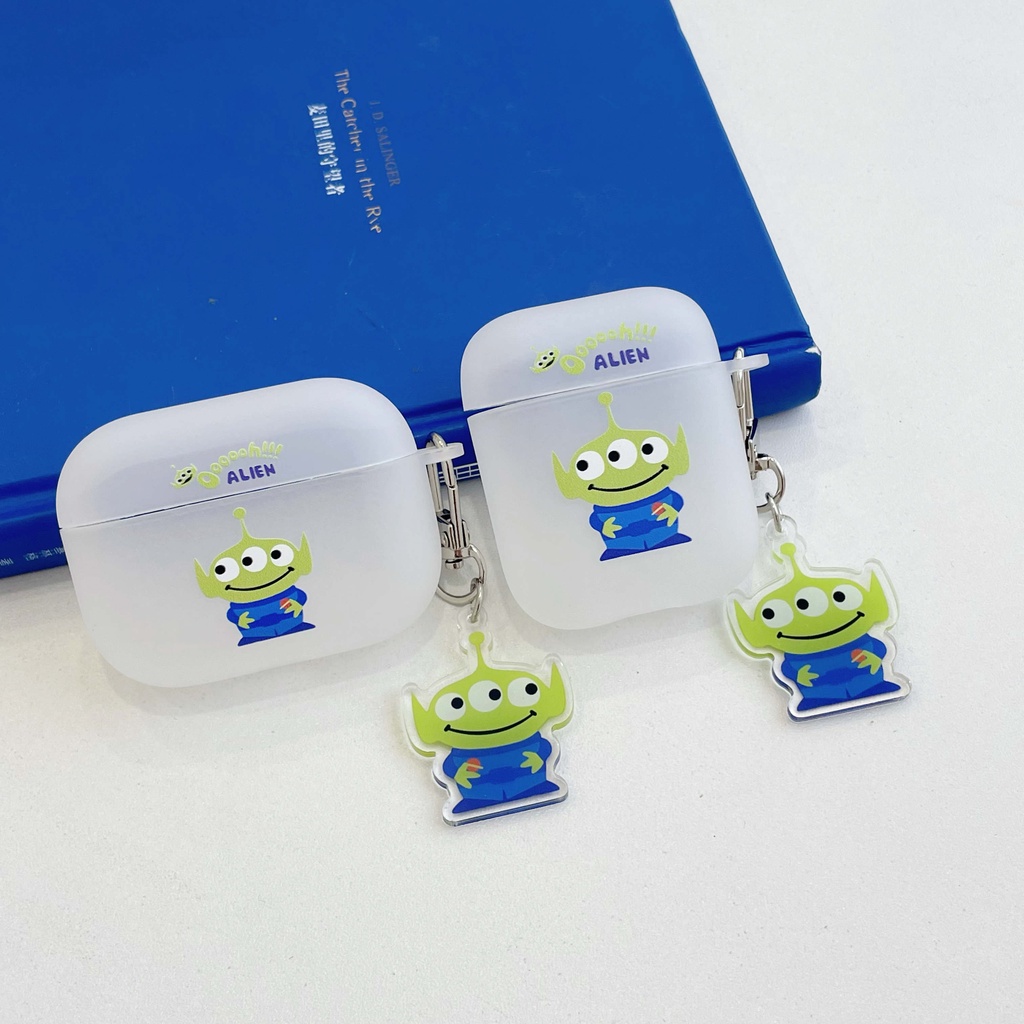 Vỏ Bảo Vệ Hộp Sạc Tai Nghe Airpods 3 Pro 2 3 Họa Tiết Hoạt Hình Quái Vật Dễ Thương Ốp