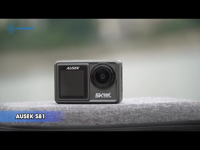 Camera Ausek S81- Quay Video 5K – Chống Rung EIS Tặng Thêm Pin + Dock Sạc Đôi + 6 Bộ Lọc Màu Sắc  (Có Video Test) | BigBuy360 - bigbuy360.vn