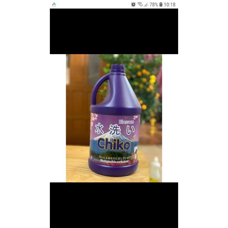 Nước giặt chiko can 5 lít