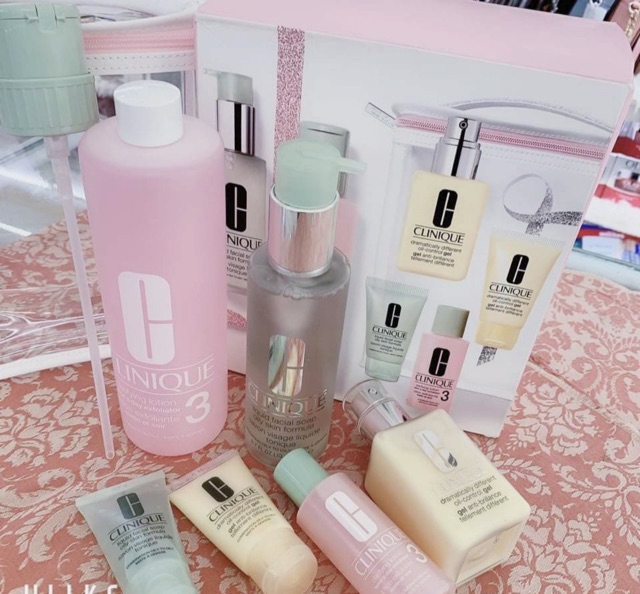 Set dưỡng da Clinique 6 mons