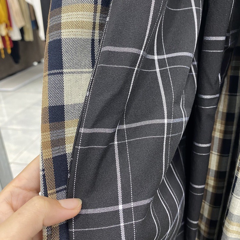 [Mã WASTMAY giảm 15% tối đa 30K đơn 150K] Quần kẻ ống xuông cạp chun 3 màu | BigBuy360 - bigbuy360.vn