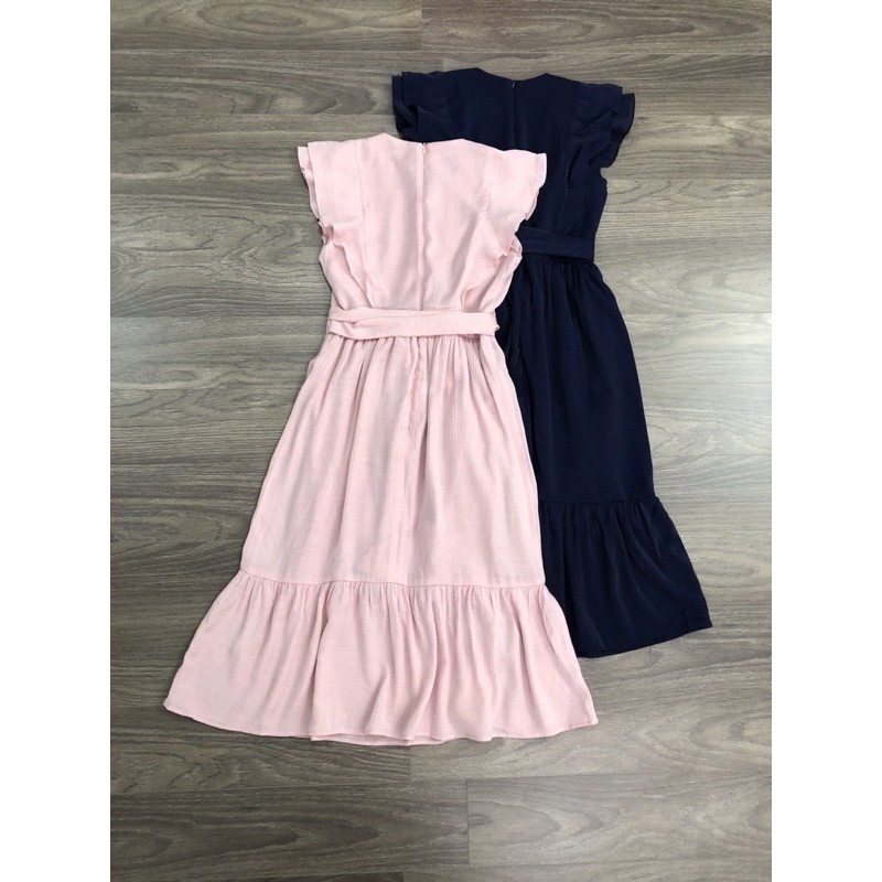 Đầm midi Hobbs tay bèo