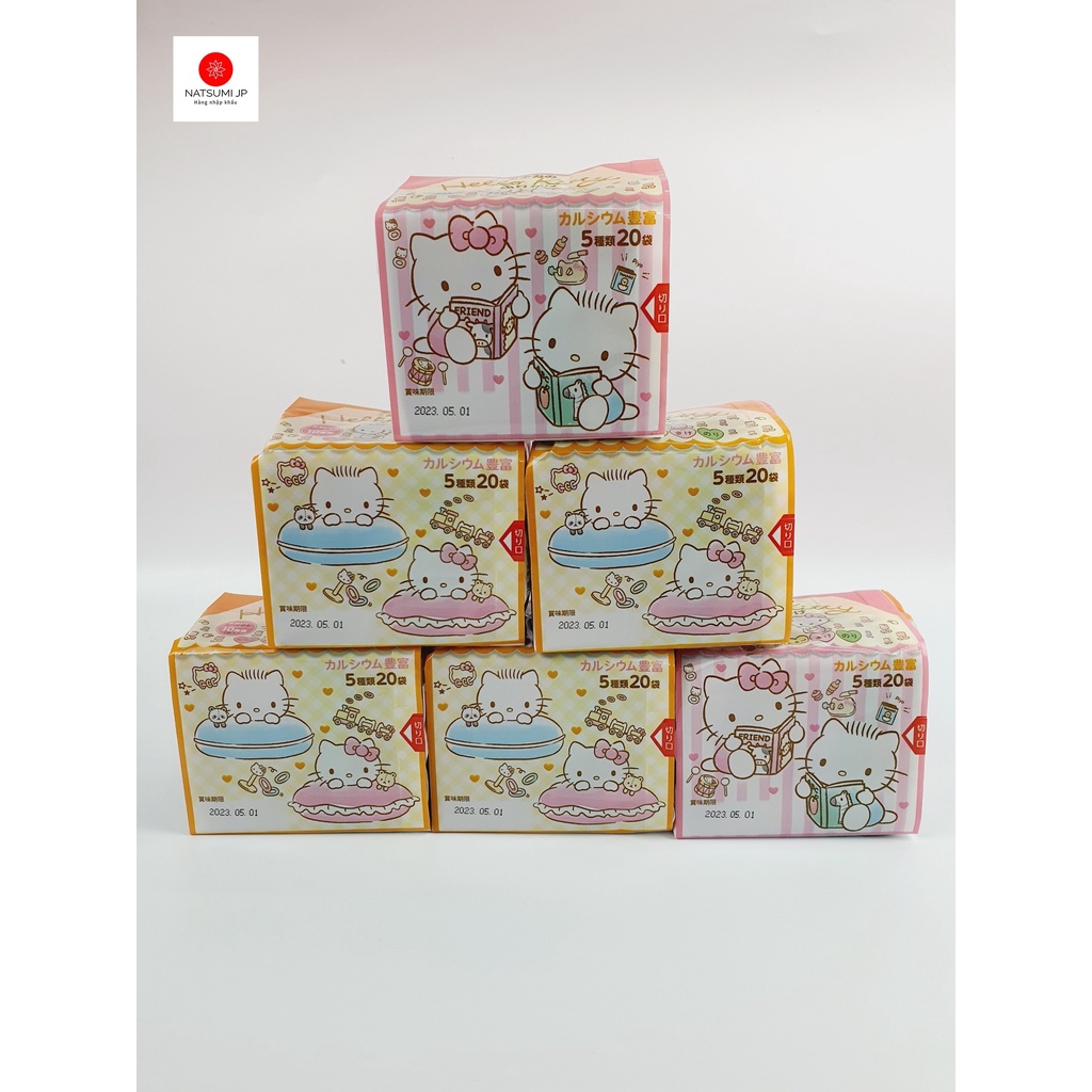 Gia vị rắc cơm Hello Kitty Nhật Bản cho bé [ Date 8/2023]