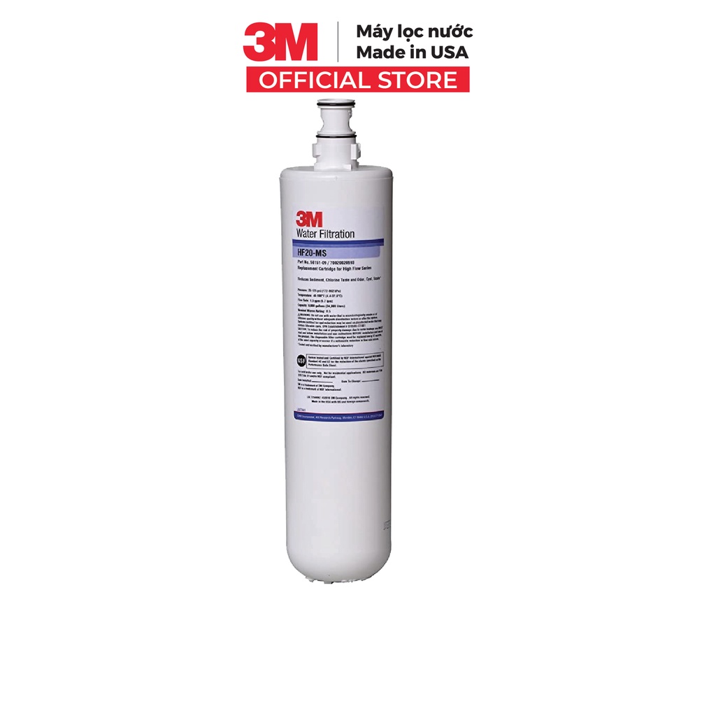 Lõi Lọc Thay Thế Dành Cho Máy Lọc Nước 3M BREW120-MS