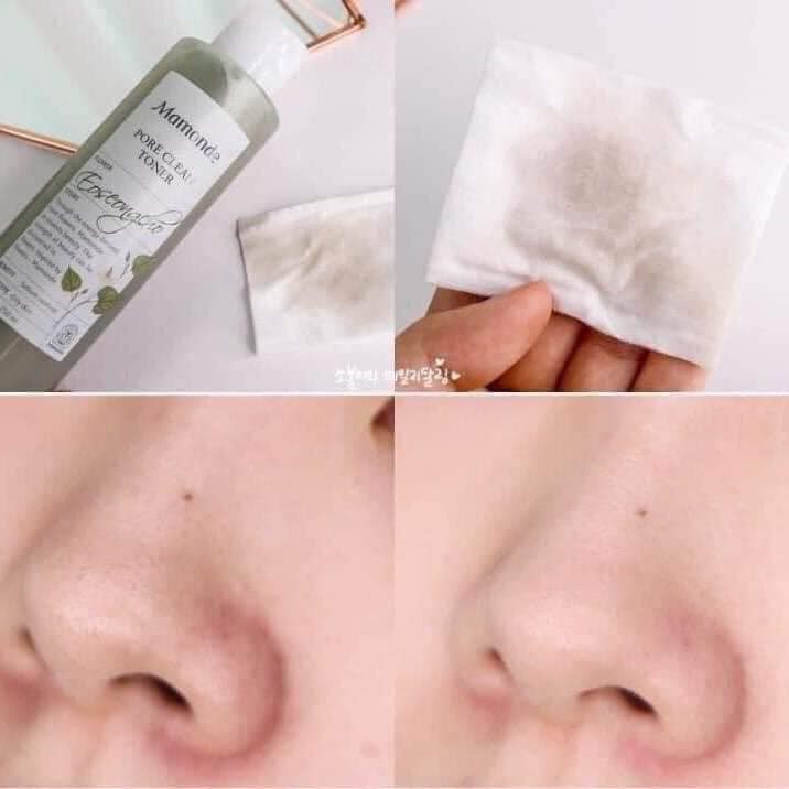 Toner/Nước Hoa Hồng Mamonde Hoa hồng/Rau Má/Diếp Cá