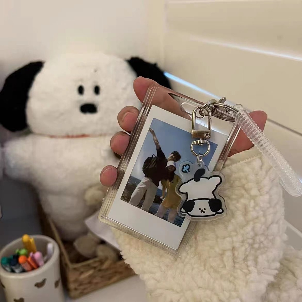 Mặt Dây Chuyền Acrylic Ba inch Gắn Hình Ảnh Polaroid Không In Chữ Không Thấm Mồ Hôi Và Mồ Hôi Làm Quà Tặng Sinh Nhật Cho Cặp Đôi