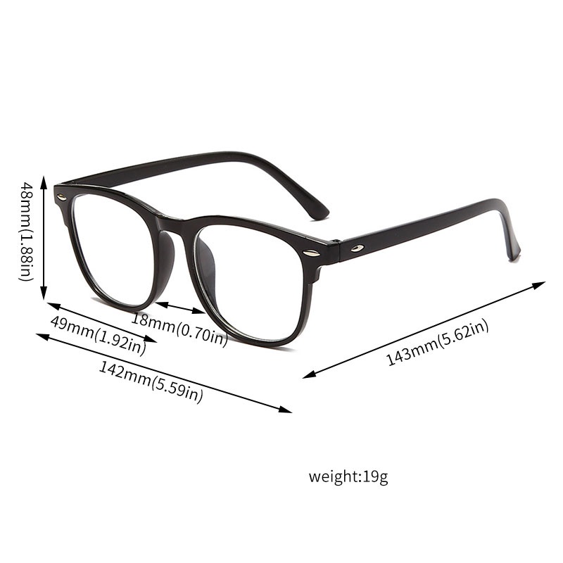 Kính Mát Gọng Tròn Lớn Trong Suốt Phong Cách Retro Thời Trang Cho Nam Nữ