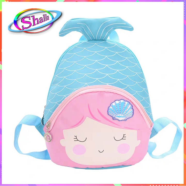 Balo tiên cá mini cho trẻ mẫu giáo dể thương  KT8 Shalla