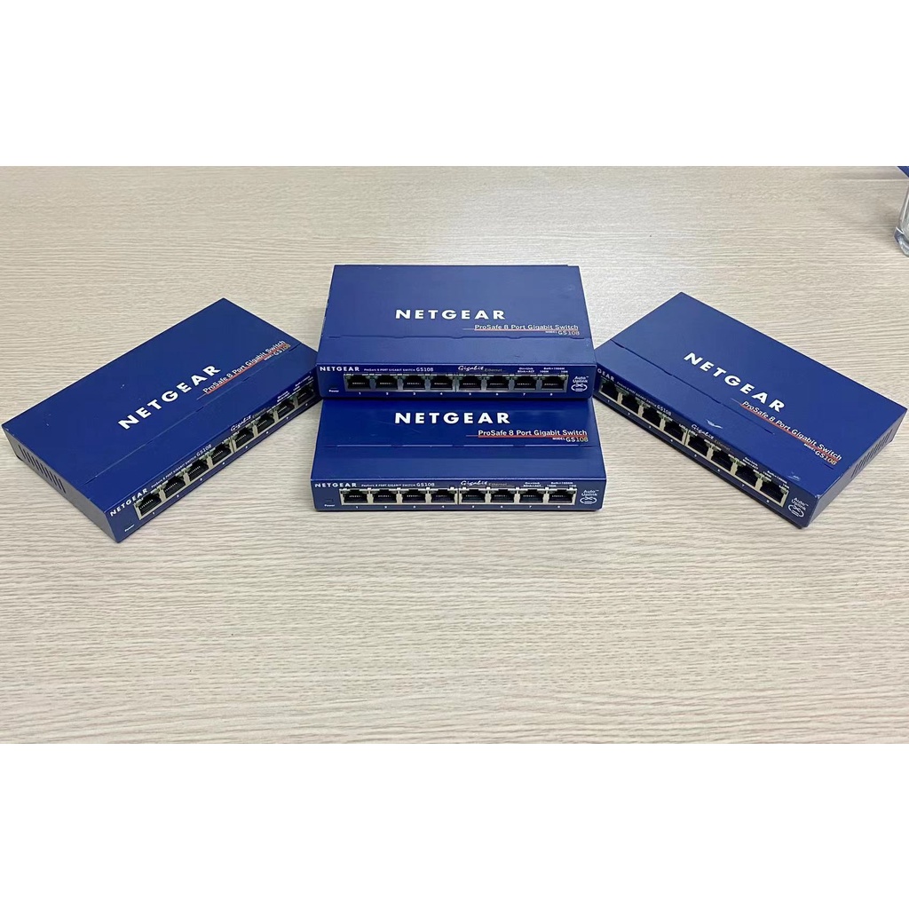 Bộ chia mạng Netgear GS108 8-Port 10/100/1000 Gigabit Switch