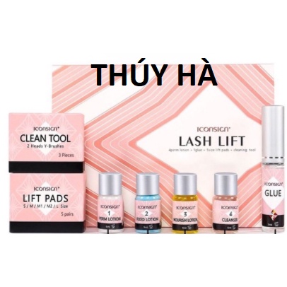 BỘ UỐN LASH LIFT HỒNG_dụng cụ nối mi - THÚY HÀ