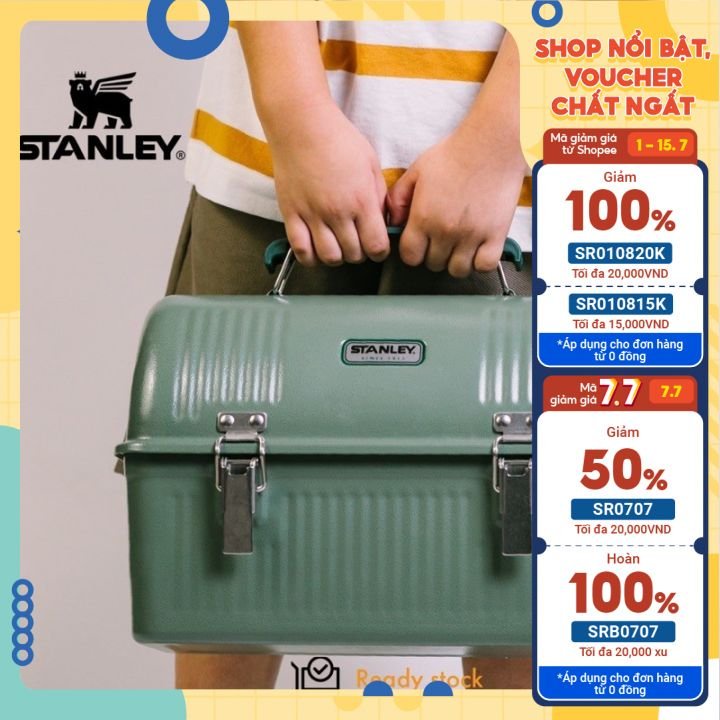 Thùng đựng đồ Stanley classic lunch box 9 lít (hàng bị trầy xước nhẹ)