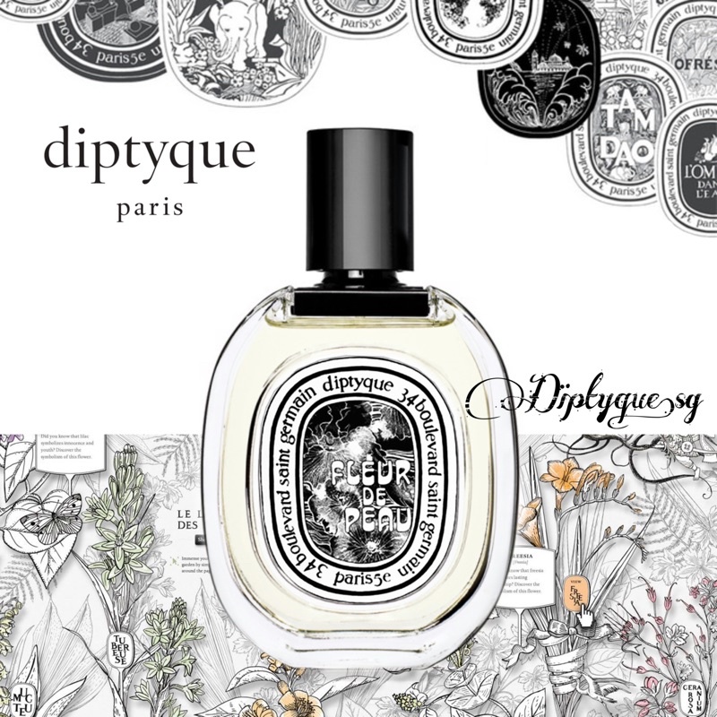 ⚜️ Nước hoa dùng thử Diptyque Fleur de Peau EDT Test 5ml/10ml/20ml