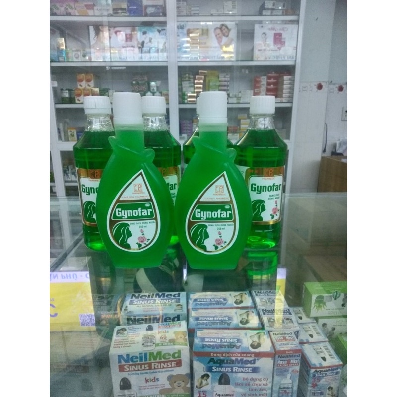 - DUNG DỊCH VỆ SINH DÙNG NGOÀI GYNOFAR Dùng được cho rôm sảy mẩn ngứa gàu