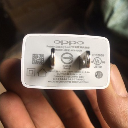 Bộ Củ cáp Sạc OPPO AK-933 zin máy
