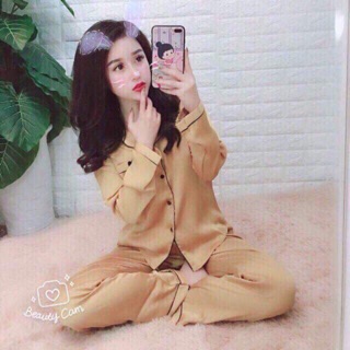 Bộ lụa pizama