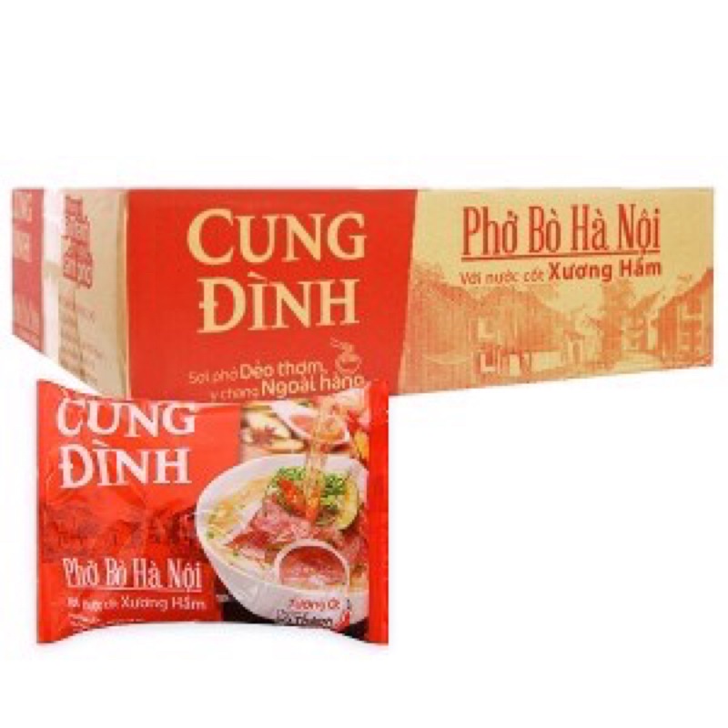 Thùng Phở Gà/Bò Cung Đình Mới