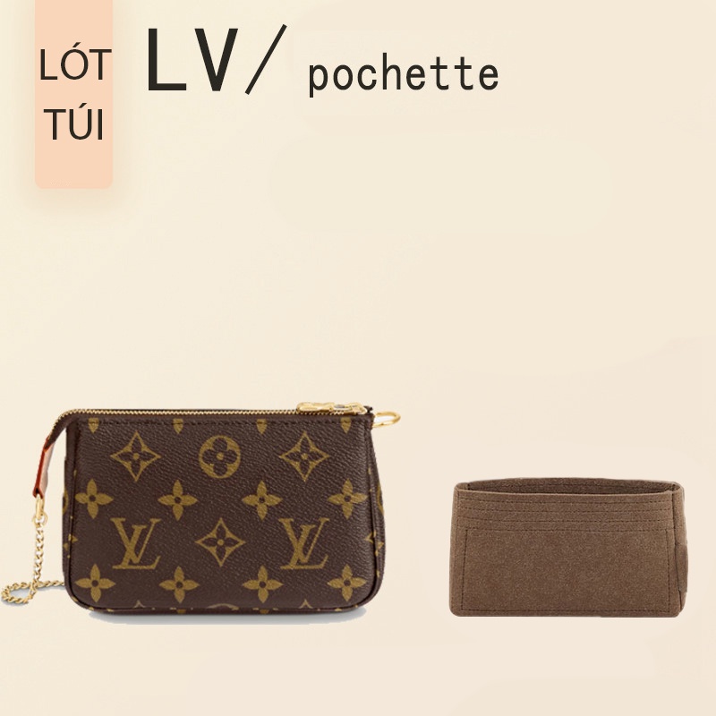 LPA LÓT TÚI LV Pochette Accessoires Cao cấp full Size | Khách có nhu cầu may Lót túi bất kỳ vui lòng Chat với shop